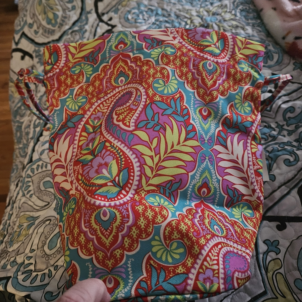 Vera Bradley Colorful Paisley Mini Bag
